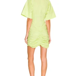 ROBE MELISSA Lime Green 7 ROBE MELISSA Lime Green -Pas Cher Tendricia Magasin LCDE WD618 V3