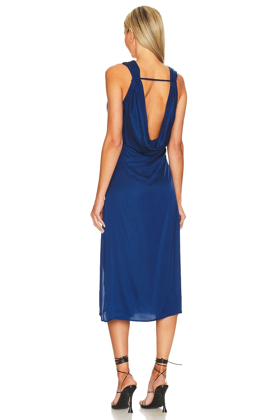 ROBE PRISCA Navy 5 ROBE PRISCA Navy – Image 3