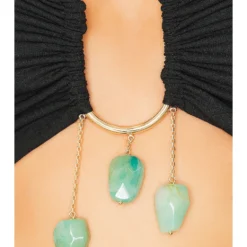 ROBE EVERLY Black 9 ROBE EVERLY Black -Pas Cher Tendricia Magasin LCDE WD735 V4