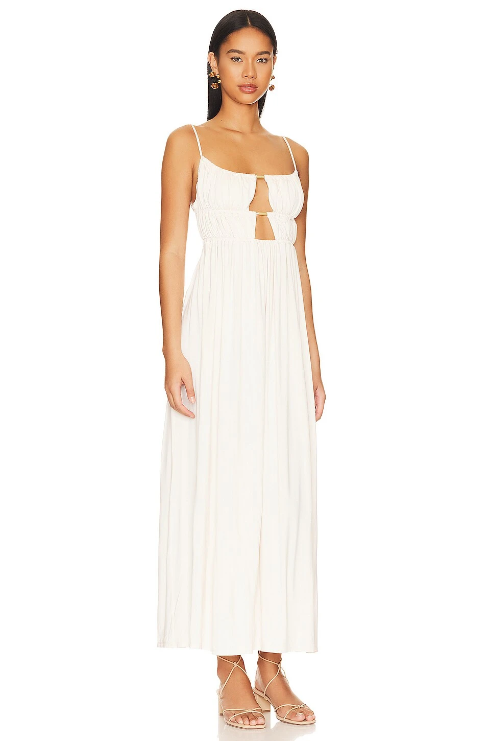 ROBE LEONORA Ivory 4 ROBE LEONORA Ivory – Image 2