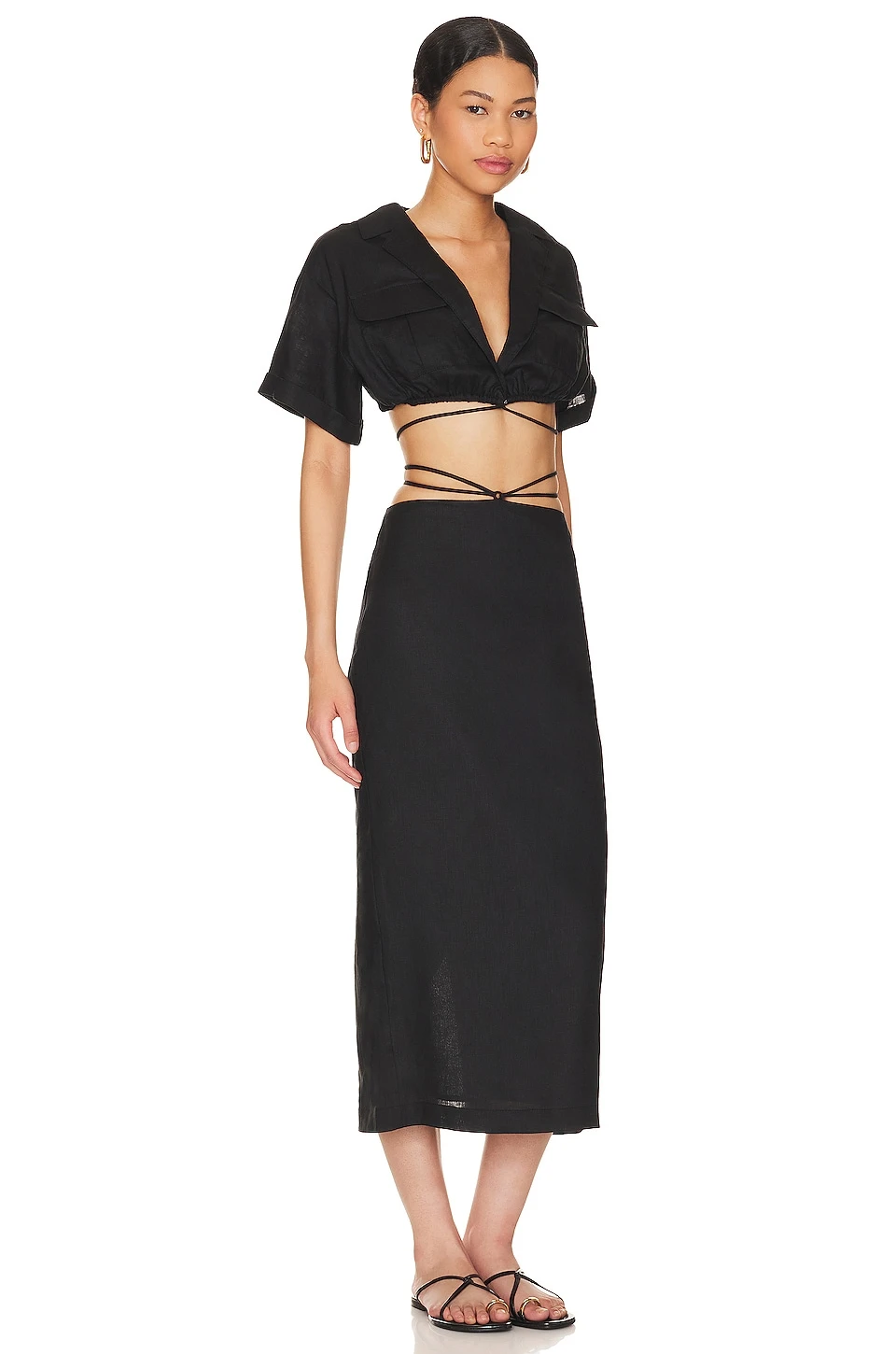 ROBE JULIA Black 4 ROBE JULIA Black – Image 2