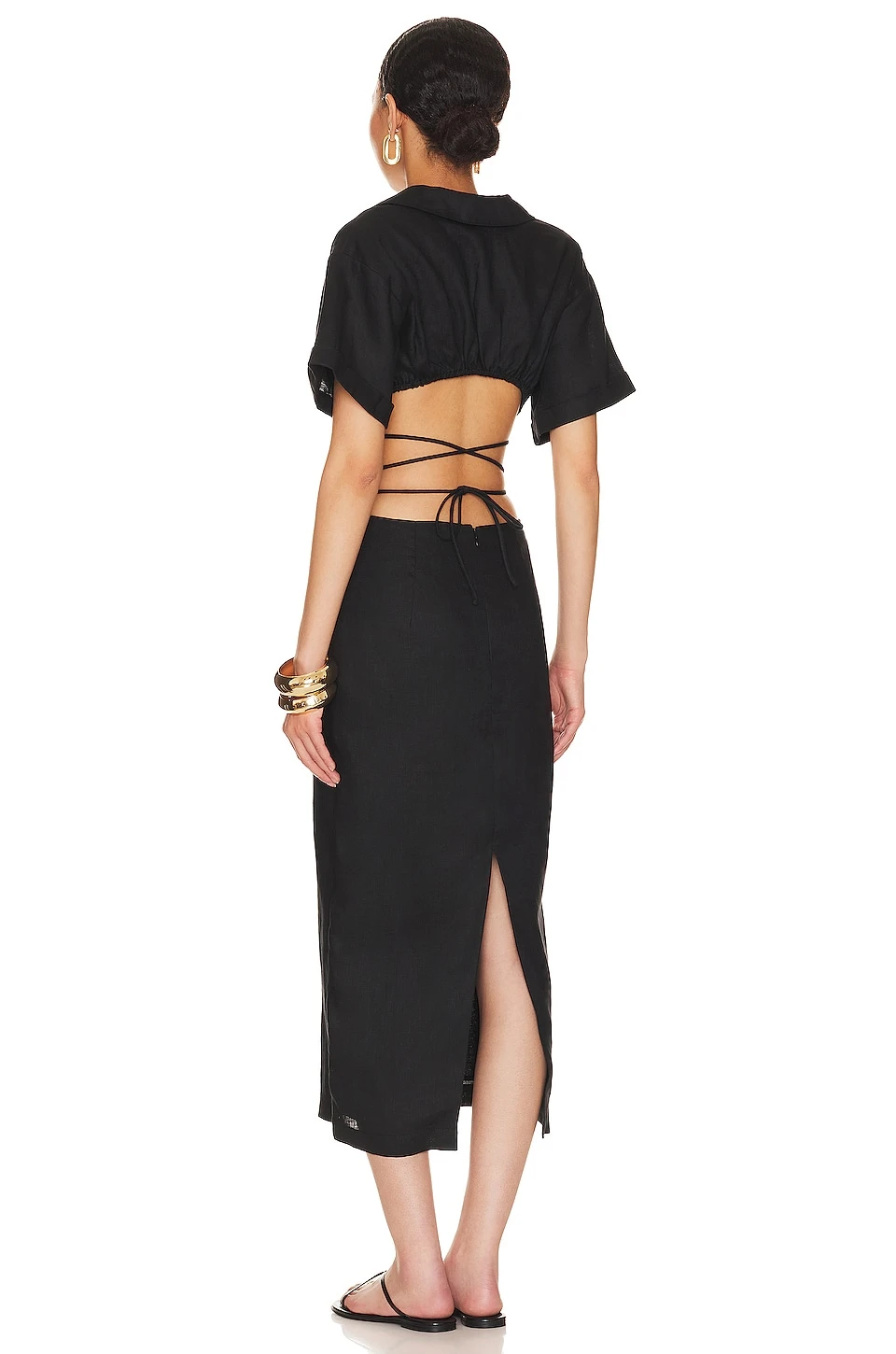 ROBE JULIA Black 5 ROBE JULIA Black – Image 3