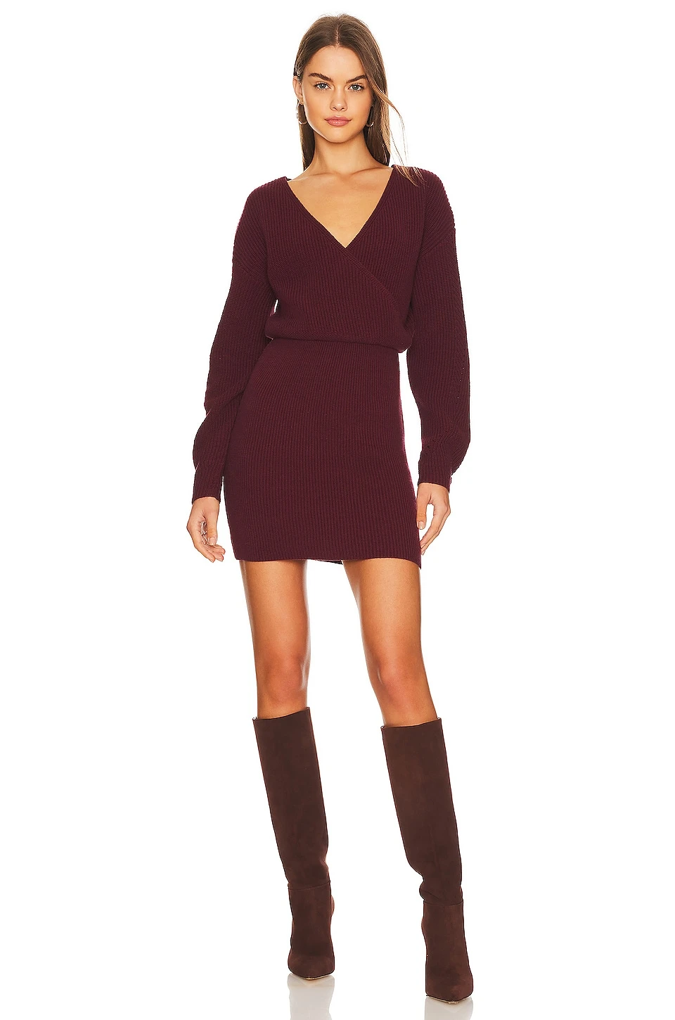 ROBE FAWNA Burgundy 3 ROBE FAWNA Burgundy