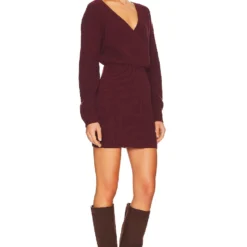 ROBE FAWNA Burgundy 6 ROBE FAWNA Burgundy -Pas Cher Tendricia Magasin LEAX WD376 V2