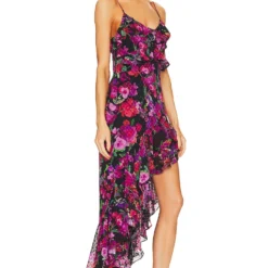 ROBE MIKA Black Multi 7 ROBE MIKA Black Multi -Pas Cher Tendricia Magasin LEAX WD394 V2