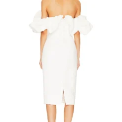 ROBE SAMARA Off White -Pas Cher Tendricia Magasin LEAX WD396 V3