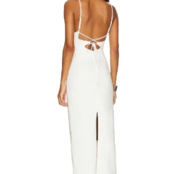 ROBE MIDI À DÉCOUPES FLOR White 7 ROBE MIDI À DÉCOUPES FLOR White -Pas Cher Tendricia Magasin LEAX WD400 V3