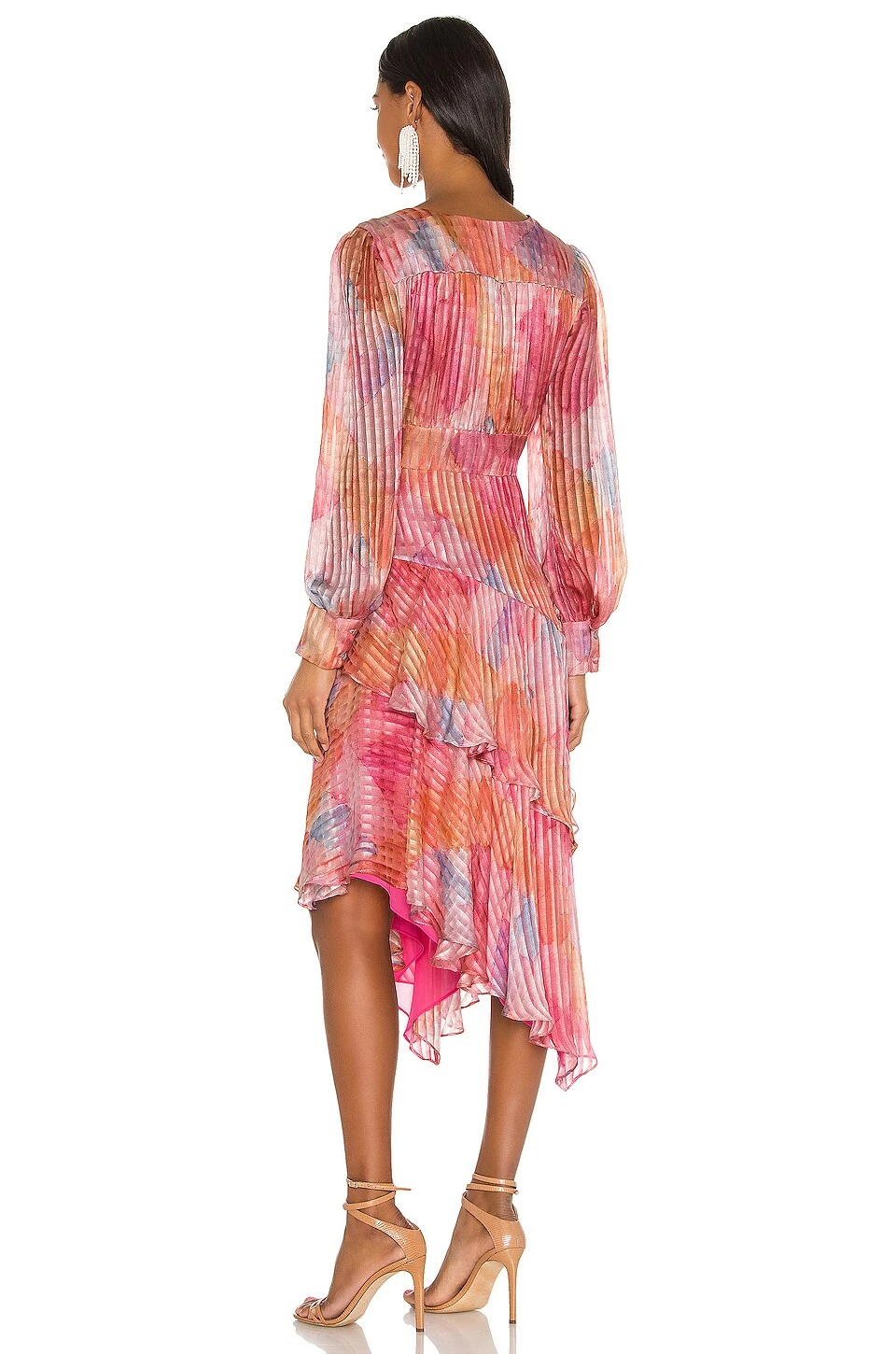 LoveShackFancy ROBE MI-LONGUE MERIDIAN Rainbow Cloud 5 LoveShackFancy ROBE MI-LONGUE MERIDIAN Rainbow Cloud – Image 3