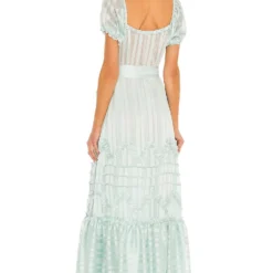 LoveShackFancy ROBE SIDONIE Baby Blue -Pas Cher Tendricia Magasin LESH WD407 V3