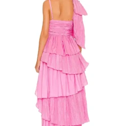 LoveShackFancy ROBE MAXI RAYLENE Hot Fuschia 7 LoveShackFancy ROBE MAXI RAYLENE Hot Fuschia -Pas Cher Tendricia Magasin LESH WD627 V3