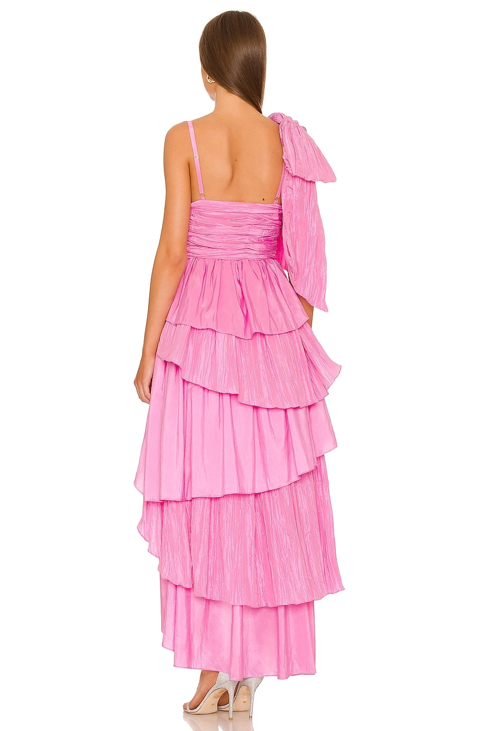 LoveShackFancy ROBE MAXI RAYLENE Hot Fuschia 5 LoveShackFancy ROBE MAXI RAYLENE Hot Fuschia – Image 3