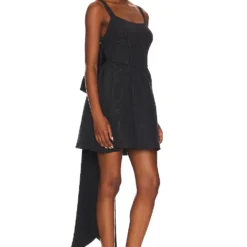 LoveShackFancy ROBE SPIN Black 7 LoveShackFancy ROBE SPIN Black -Pas Cher Tendricia Magasin LESH WD654 V3