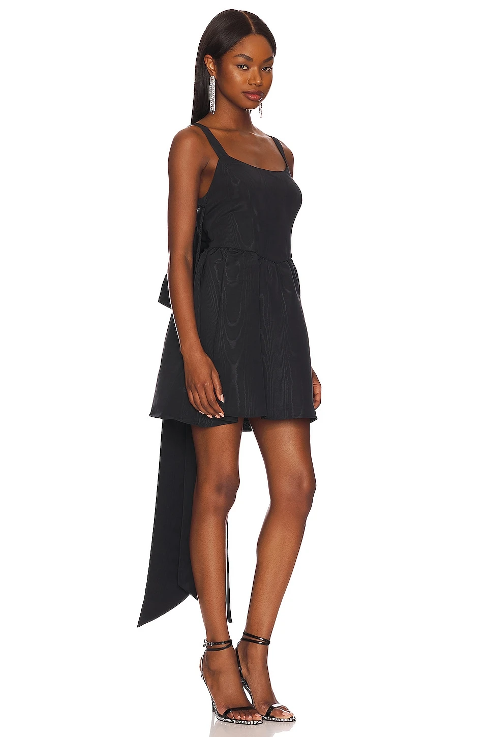 LoveShackFancy ROBE SPIN Black 5 LoveShackFancy ROBE SPIN Black – Image 3