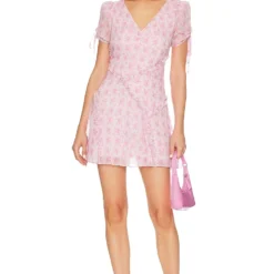 LoveShackFancy ROBE POSH Spring Breeze -Pas Cher Tendricia Magasin LESH WD711 V1