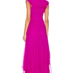 LoveShackFancy ROBE DE SOIRÉE TINI Flirty Fuschia 8 LoveShackFancy ROBE DE SOIRÉE TINI Flirty Fuschia -Pas Cher Tendricia Magasin LESH WD740 V3