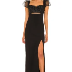 LIKELY ROBE DE SOIRÉE JULIE Black