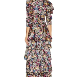 LIKELY ROBE DANNIA Black Multi 7 LIKELY ROBE DANNIA Black Multi -Pas Cher Tendricia Magasin LIKR WD653 V3