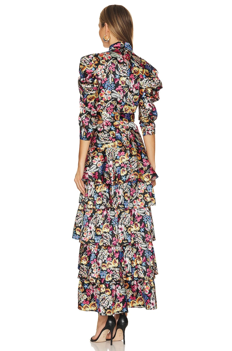 LIKELY ROBE DANNIA Black Multi 5 LIKELY ROBE DANNIA Black Multi – Image 3