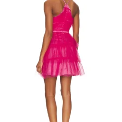 LIKELY ROBE MINI SHAN Fuschia -Pas Cher Tendricia Magasin LIKR WD674 V3