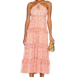 LIKELY ROBE MI-LONGUE DANIELLE Peony Multi