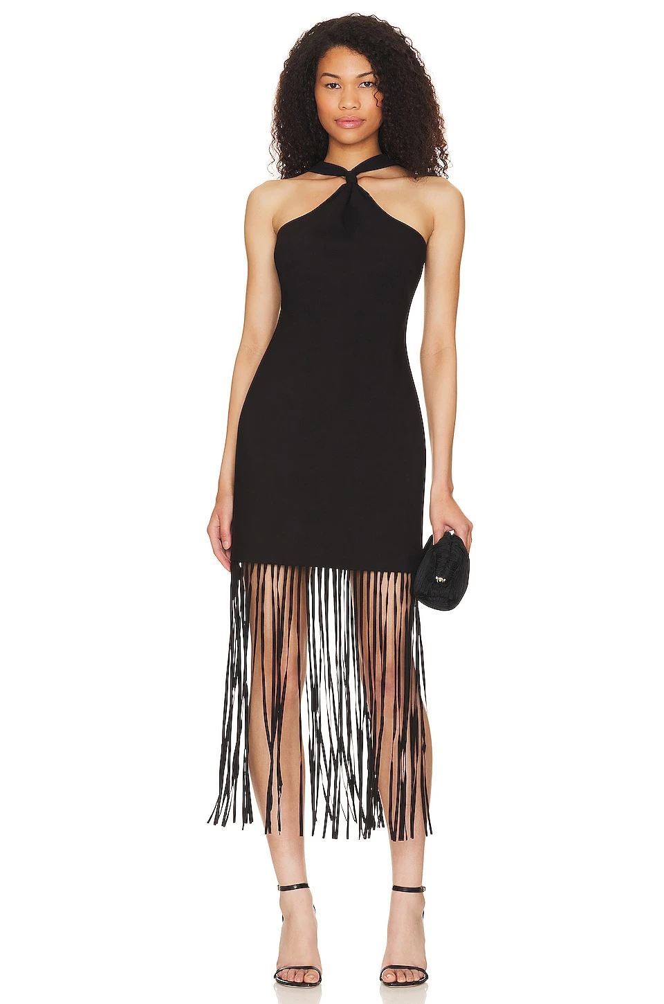 LIKELY ROBE COURTE NOREEN Black 3 LIKELY ROBE COURTE NOREEN Black