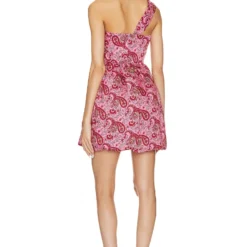 LIKELY ROBE COURTE ALYSSA Orchid & Red Multi -Pas Cher Tendricia Magasin LIKR WD693 V3