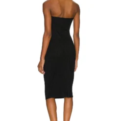 MINI-ROBE DROITE IRINI Black -Pas Cher Tendricia Magasin LNA WD324 V3