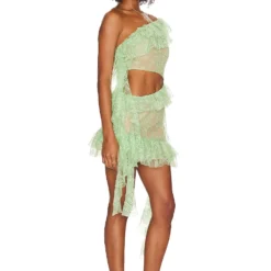 ROBE RAMONA Pale Green 7 ROBE RAMONA Pale Green -Pas Cher Tendricia Magasin LOBR WD3 V2