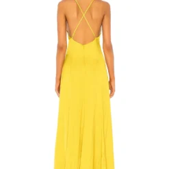 ROBE MAXI BERMUDA Chartreuse Green -Pas Cher Tendricia Magasin LOVF WD1305 V3