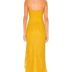 ROBE DE SOIRÉE SHANDI Mustard Yellow 8 ROBE DE SOIRÉE SHANDI Mustard Yellow -Pas Cher Tendricia Magasin LOVF WD1901 V3
