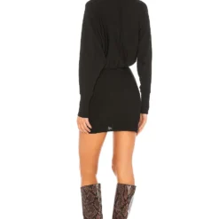 ROBE KIANA Black -Pas Cher Tendricia Magasin LOVF WD2415 V3