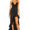 ROBE DE SOIRÉE AAHMANI Black