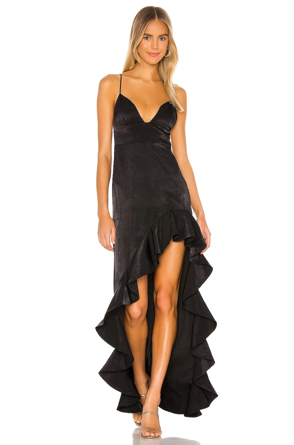 ROBE DE SOIRÉE AAHMANI Black 6 ROBE DE SOIRÉE AAHMANI Black – Image 4