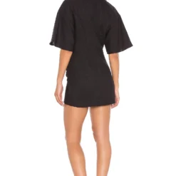 ROBE COURTE THAYLISE Black -Pas Cher Tendricia Magasin LOVF WD2728 V3