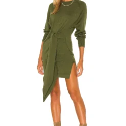 ROBE ELANA Olive Green -Pas Cher Tendricia Magasin LOVF WD2774 V1 1