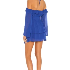 ROBE VITTORIA Bright Navy -Pas Cher Tendricia Magasin LOVF WD2804 V3