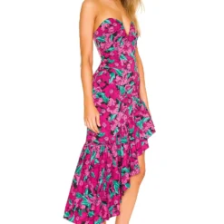 ROBE MI-LONGUE KATE Tatjana Floral 6 ROBE MI-LONGUE KATE Tatjana Floral -Pas Cher Tendricia Magasin LOVF WD3023 V2