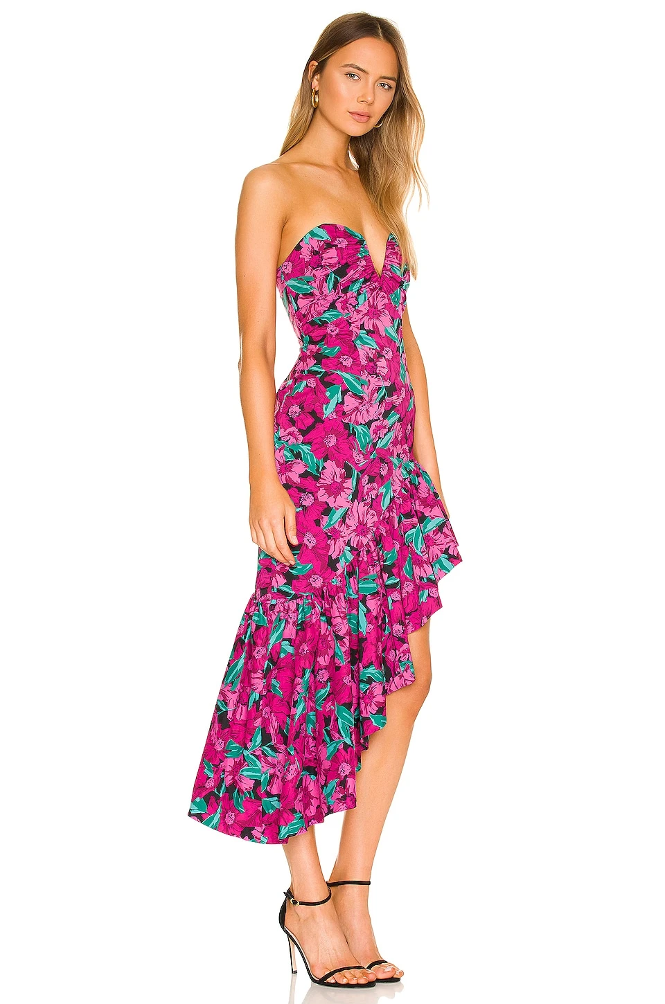 ROBE MI-LONGUE KATE Tatjana Floral 4 ROBE MI-LONGUE KATE Tatjana Floral – Image 2