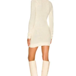 ROBE ANTHEA Ivory -Pas Cher Tendricia Magasin LOVF WD3151 V3