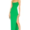 ROBE MAXI KARMA Kelly Green -Pas Cher Tendricia Magasin LOVF WD3213 V1