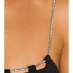 ROBE CHARLOTTE Black -Pas Cher Tendricia Magasin LOVF WD3229 V5