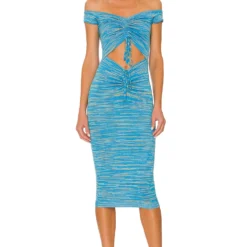 ROBE DRESDEN Bright Blue Spacedye