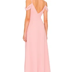 ROBE DE SOIRÉE CASSIE Pink -Pas Cher Tendricia Magasin LOVF WD3368 V3