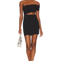 ROBE COURTE ROWAN Black -Pas Cher Tendricia Magasin LOVF WD3468 V1 1