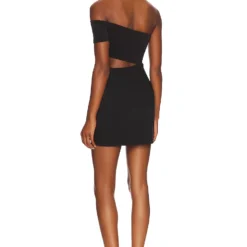 ROBE COURTE ROWAN Black -Pas Cher Tendricia Magasin LOVF WD3468 V3