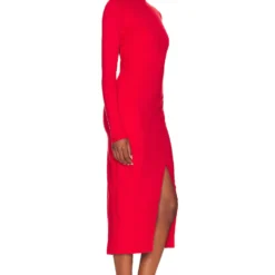 ROBE MI-LONGUE GIGI Scarlet Red 7 ROBE MI-LONGUE GIGI Scarlet Red -Pas Cher Tendricia Magasin LOVF WD3518 V3