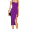 ROBE MI-LONGUE AALIYAH Purple