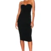 ROBE MI-LONGUE NATASHA Black Night -Pas Cher Tendricia Magasin LOVF WD3523 V1