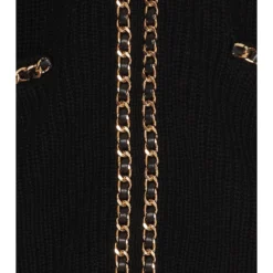 ROBE CARDIGAN NORINA Black -Pas Cher Tendricia Magasin LOVF WD3527 V4