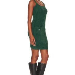 ROBE LAINA Dark Green -Pas Cher Tendricia Magasin LOVF WD3528 V2